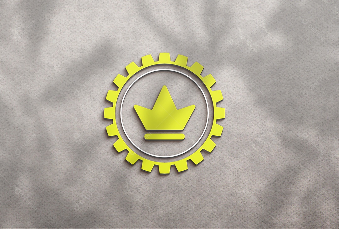 Editable PSD Company Logo Mockup