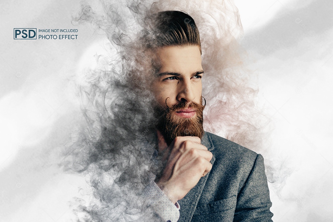 Mockup de Efeito de Foto PSD Editável