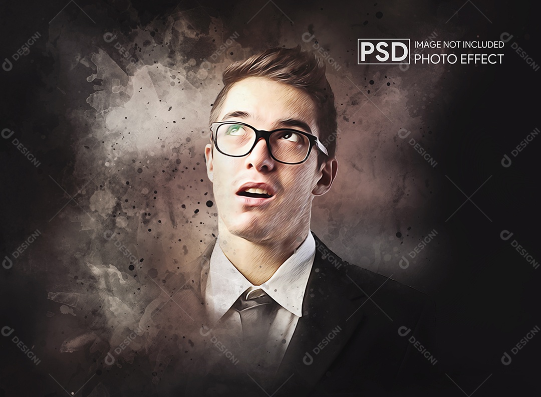 Mockup de Efeito de Foto PSD Editável