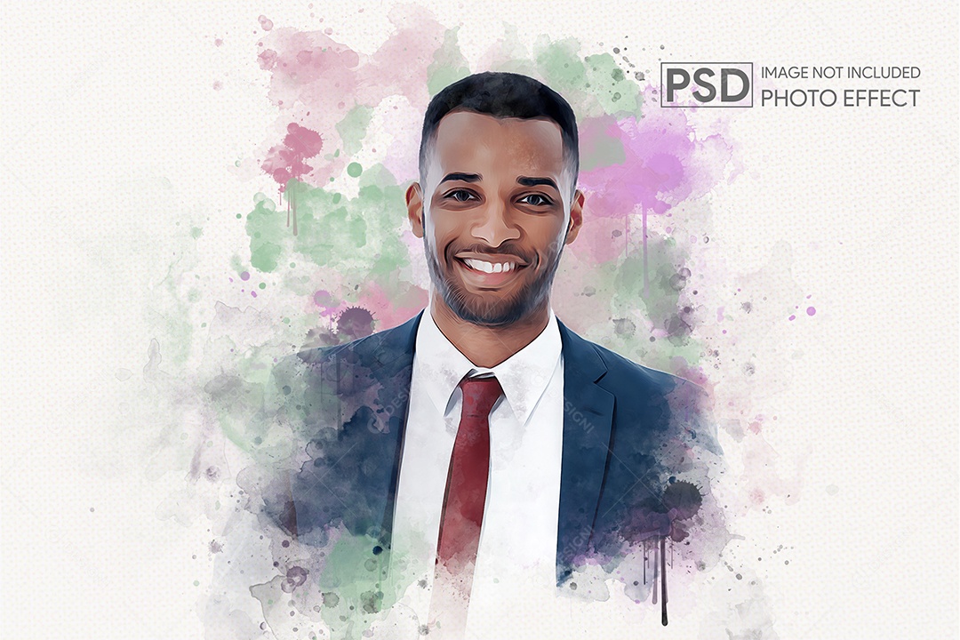 Mockup de Efeito de Foto PSD Editável