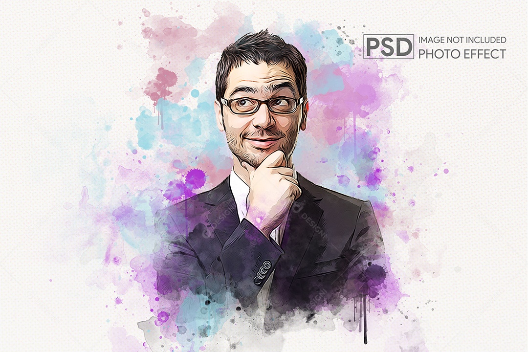 Mockup de Efeito de Foto PSD Editável
