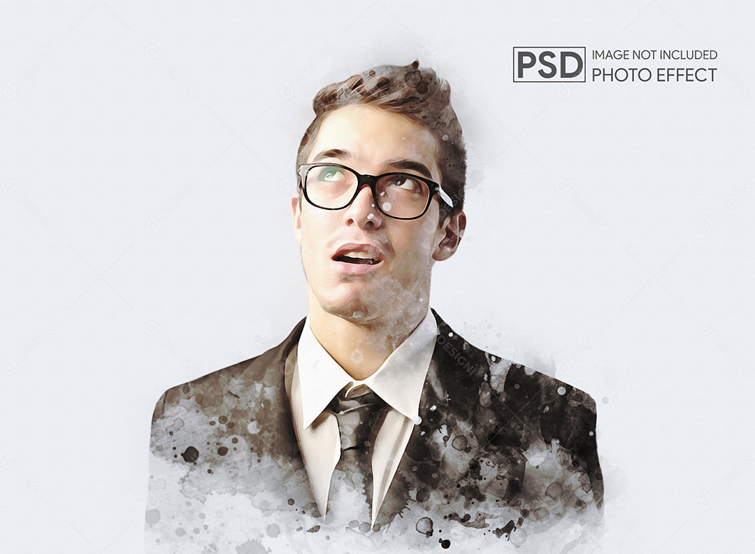 Mockup de Efeito de Foto PSD Editável