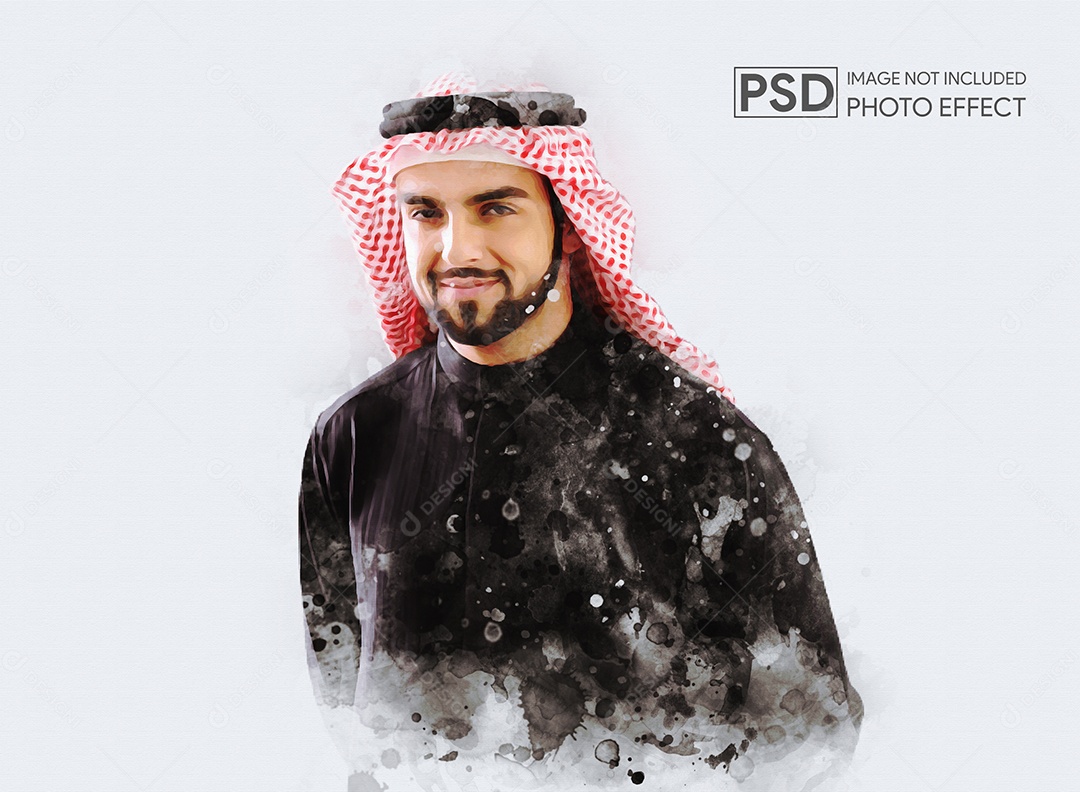 Mockup de Efeito de Foto PSD Editável