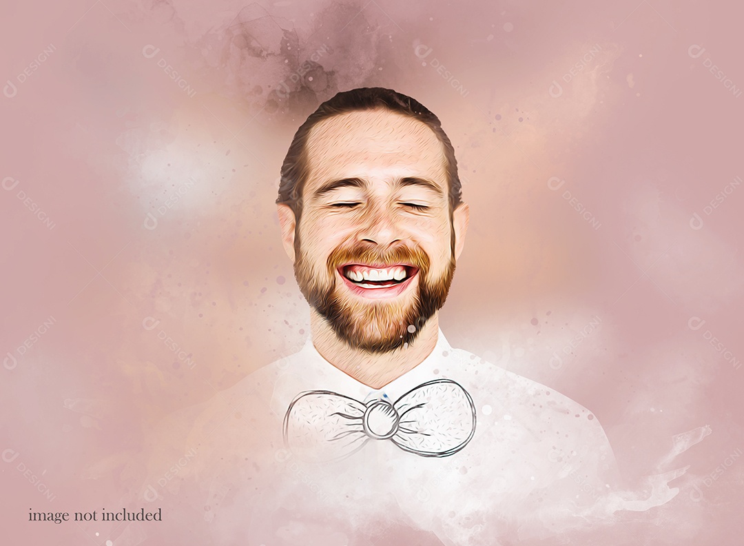 Mockup de Efeito de Foto PSD Editável