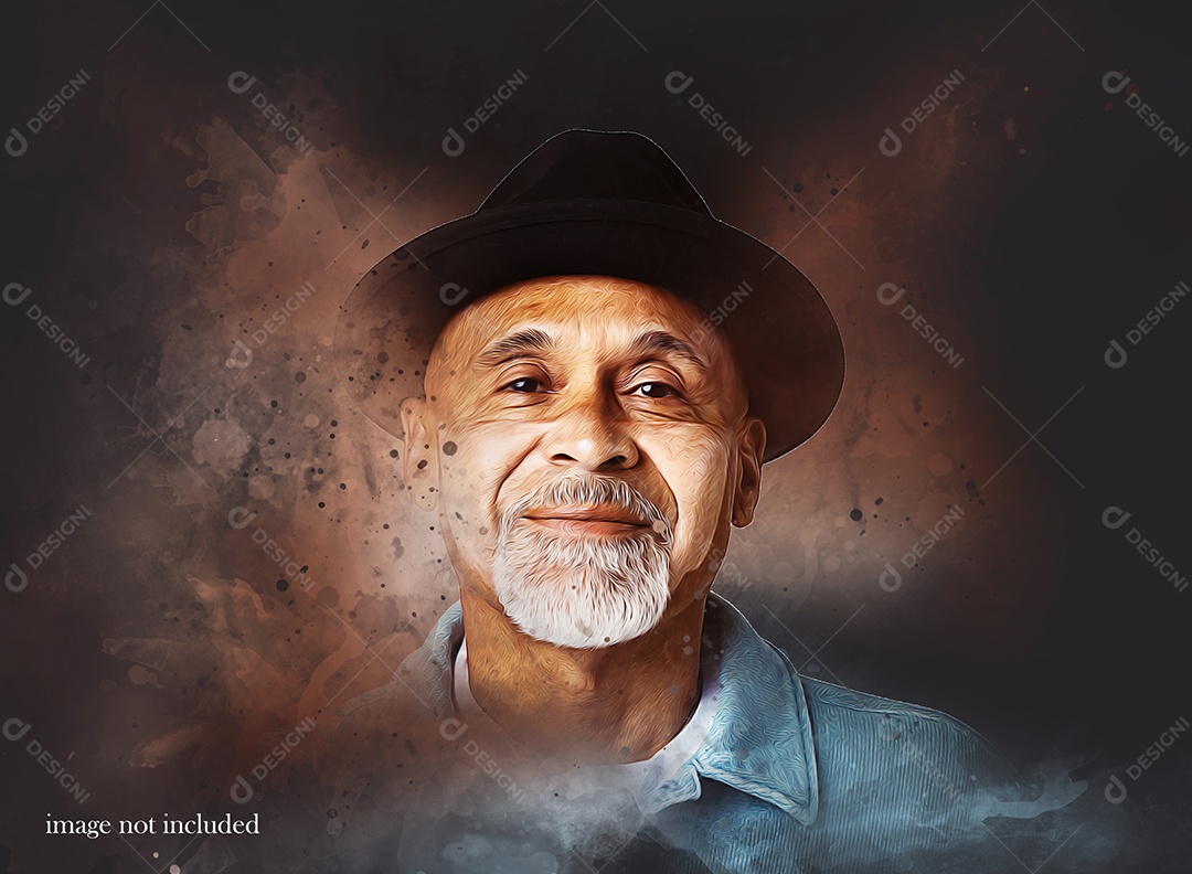 Mockup de Efeito de Foto PSD Editável