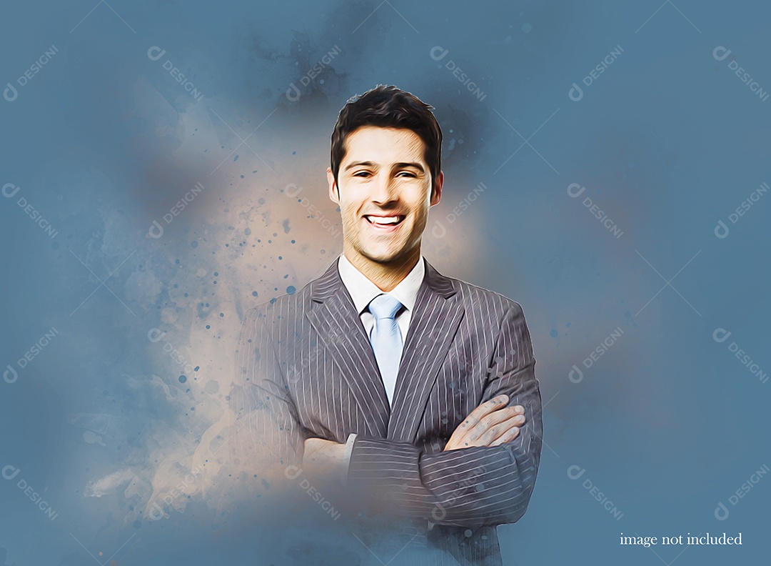 Mockup de Efeito de Foto PSD Editável