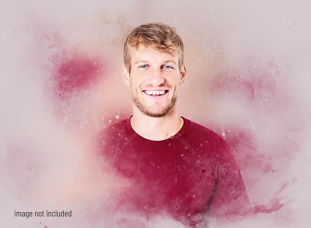 Mockup de Efeito de Foto PSD Editável