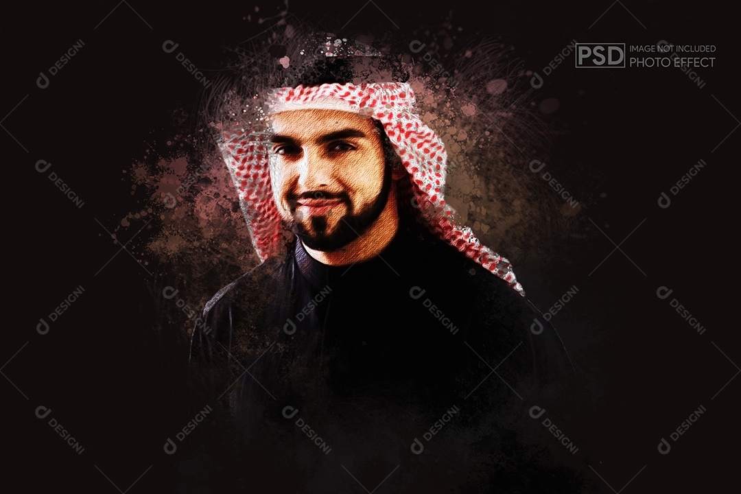 Mockup de Efeito de Foto PSD Editável