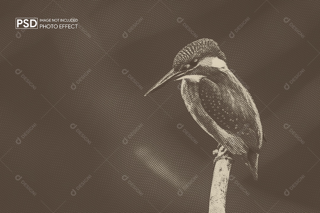 Mockup de Efeito de Foto PSD Editável