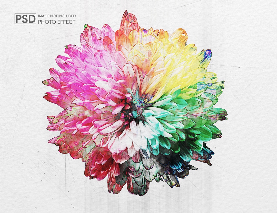 Mockup de Efeito de Foto PSD Editável