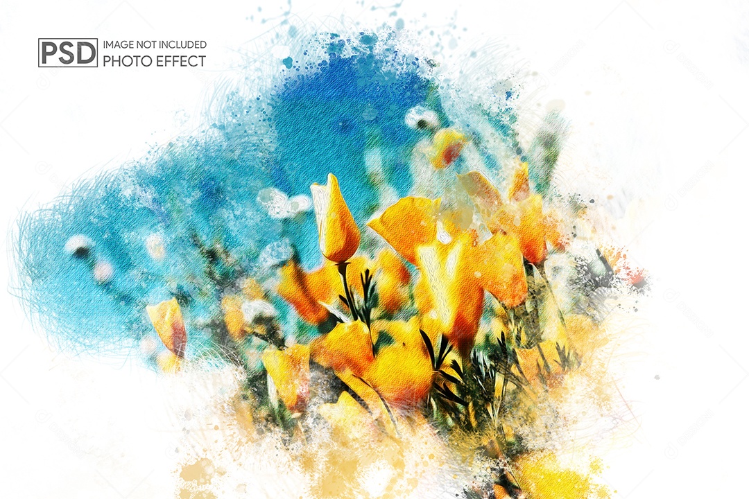 Mockup de Efeito de Foto PSD Editável