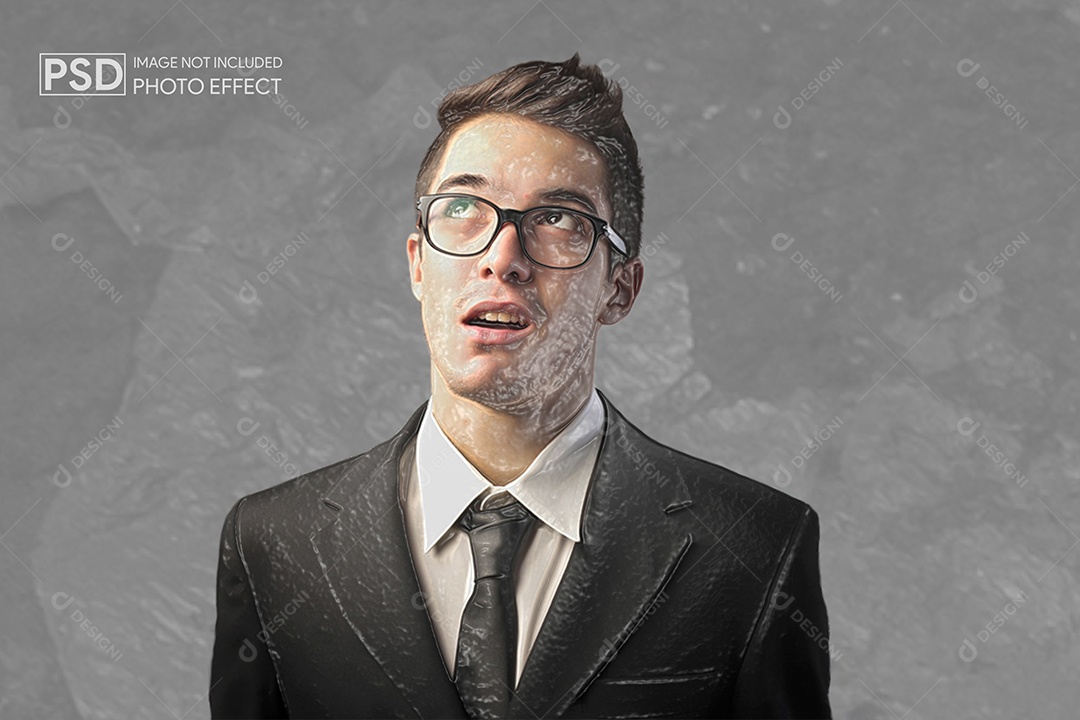 Mockup de Efeito de Foto PSD Editável