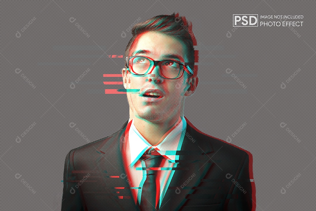 Mockup de Efeito de Foto PSD Editável
