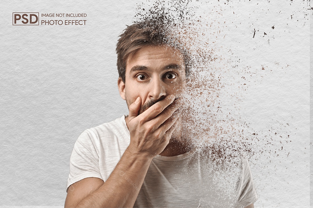 Mockup de Efeito de Foto PSD Editável