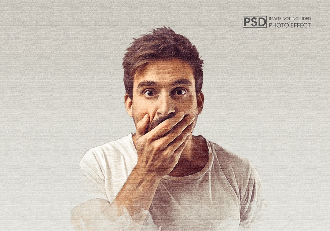 Mockup de Efeito de Foto PSD Editável