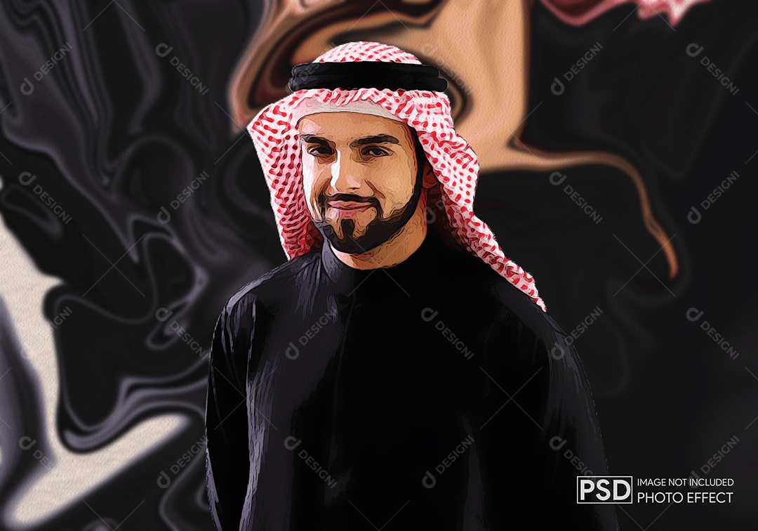 Mockup de Efeito de Foto PSD Editável