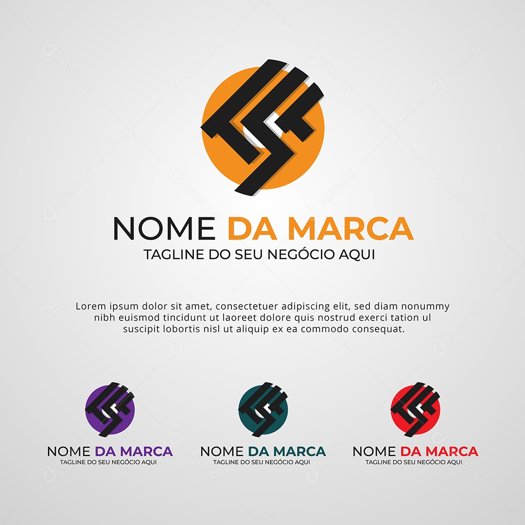 O Comercio Inteligente Logotipo Vetor EPS + AI Editável