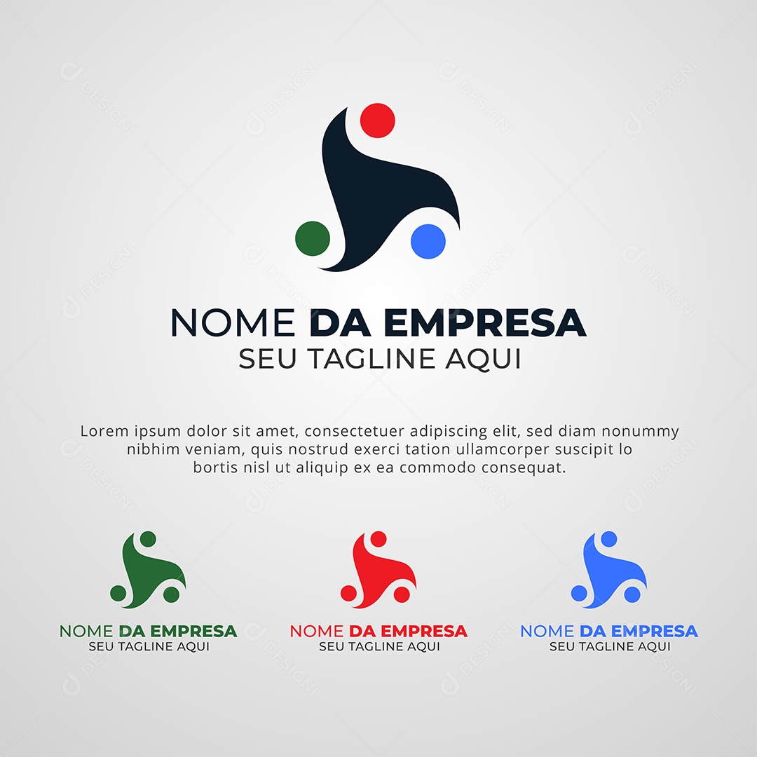 Modelo de Logotipo Ilustração Vetor EPS + AI Editável