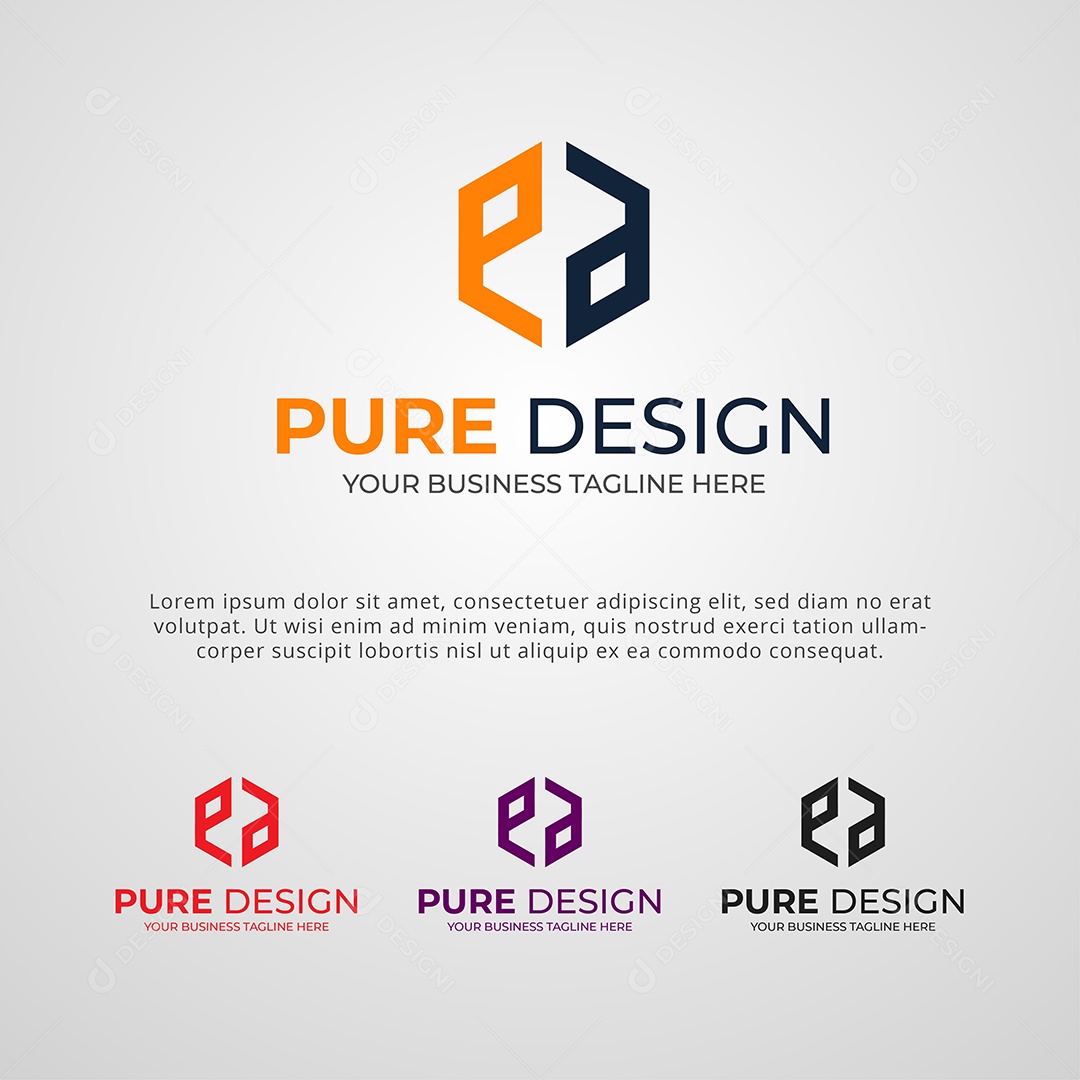 Modelo de Logotipo Vetor EPS + AI Editável