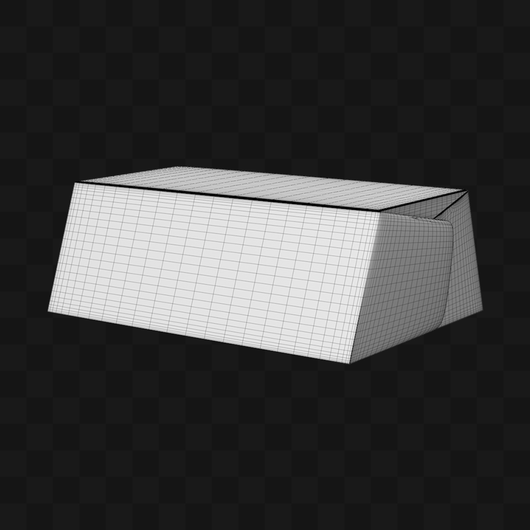 Caixa Colomba de Páscoa - Modelo 3D