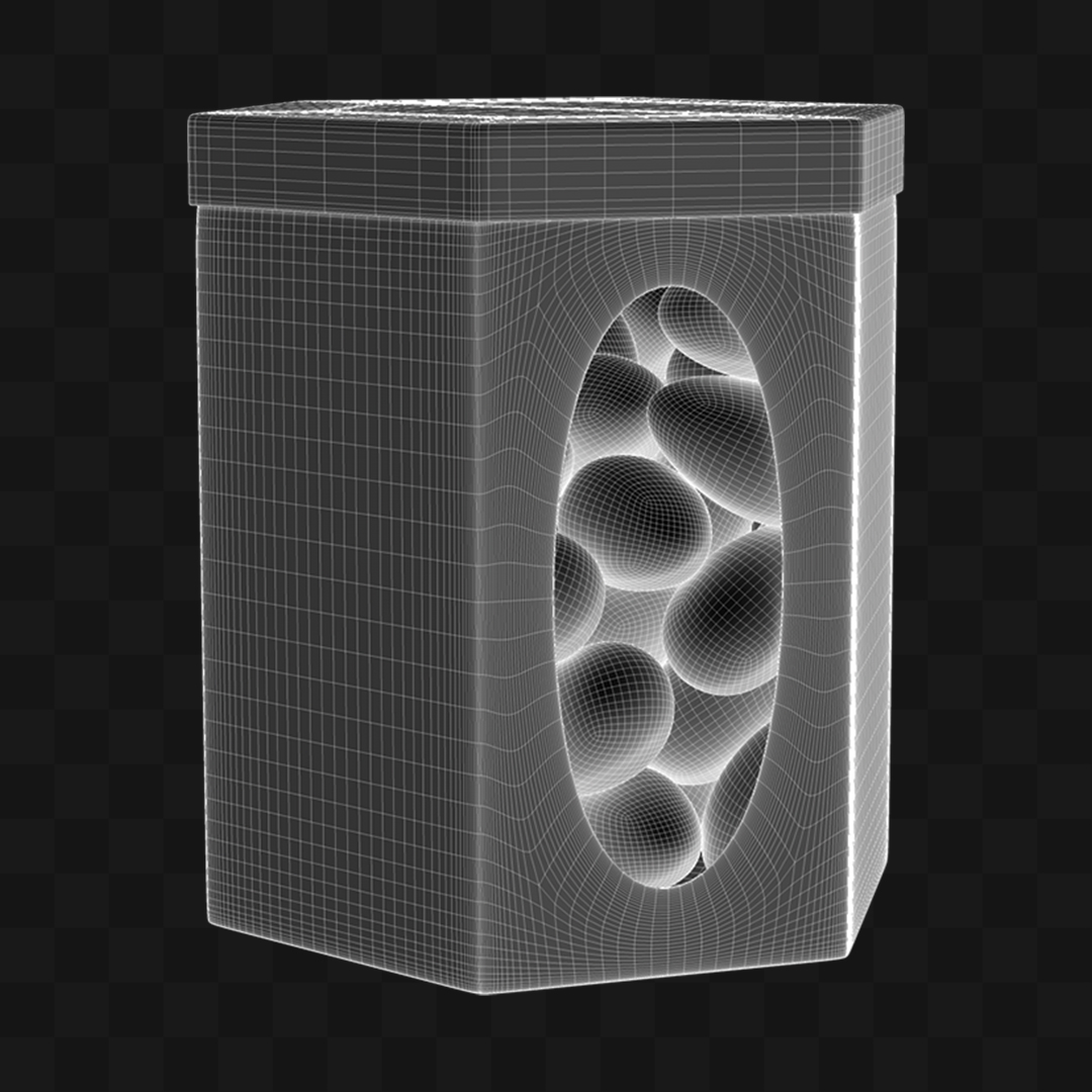 Caixa de Ovinhos de Páscoa - Modelo 3D