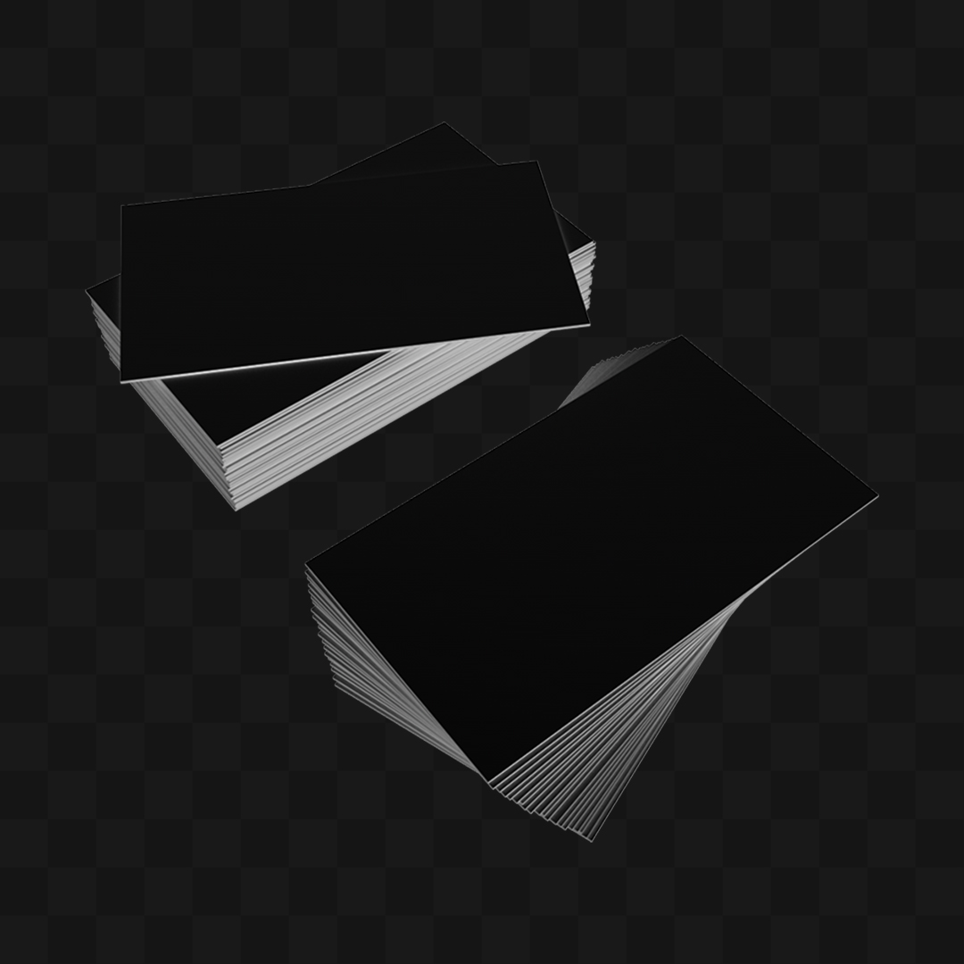 Cartões Empilhados - Modelo 3D