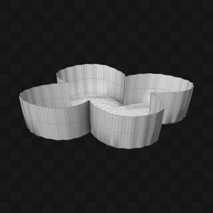 Forma Pomba Colomba de Páscoa - Modelo 3D