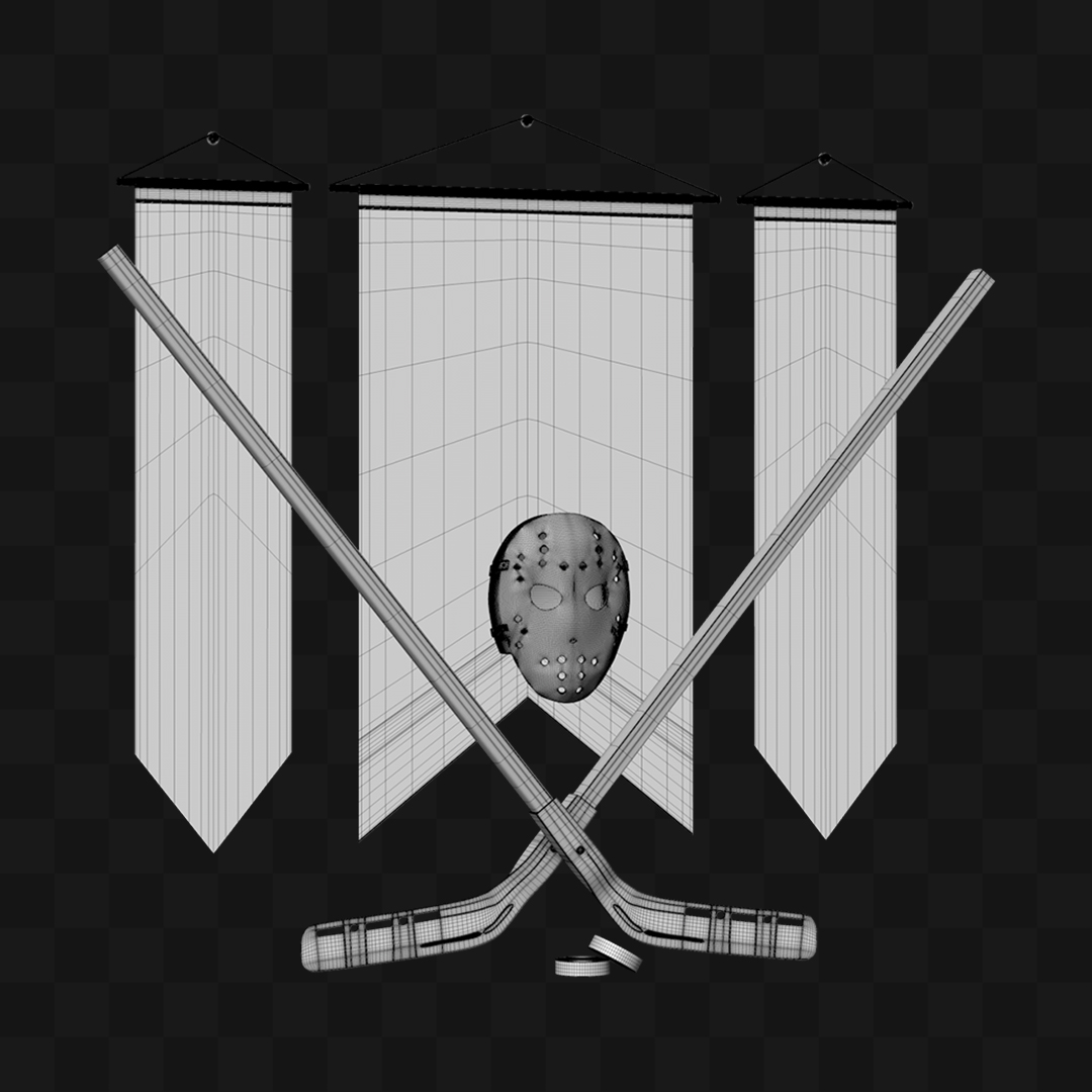 Kit Hockey - Modelo 3D