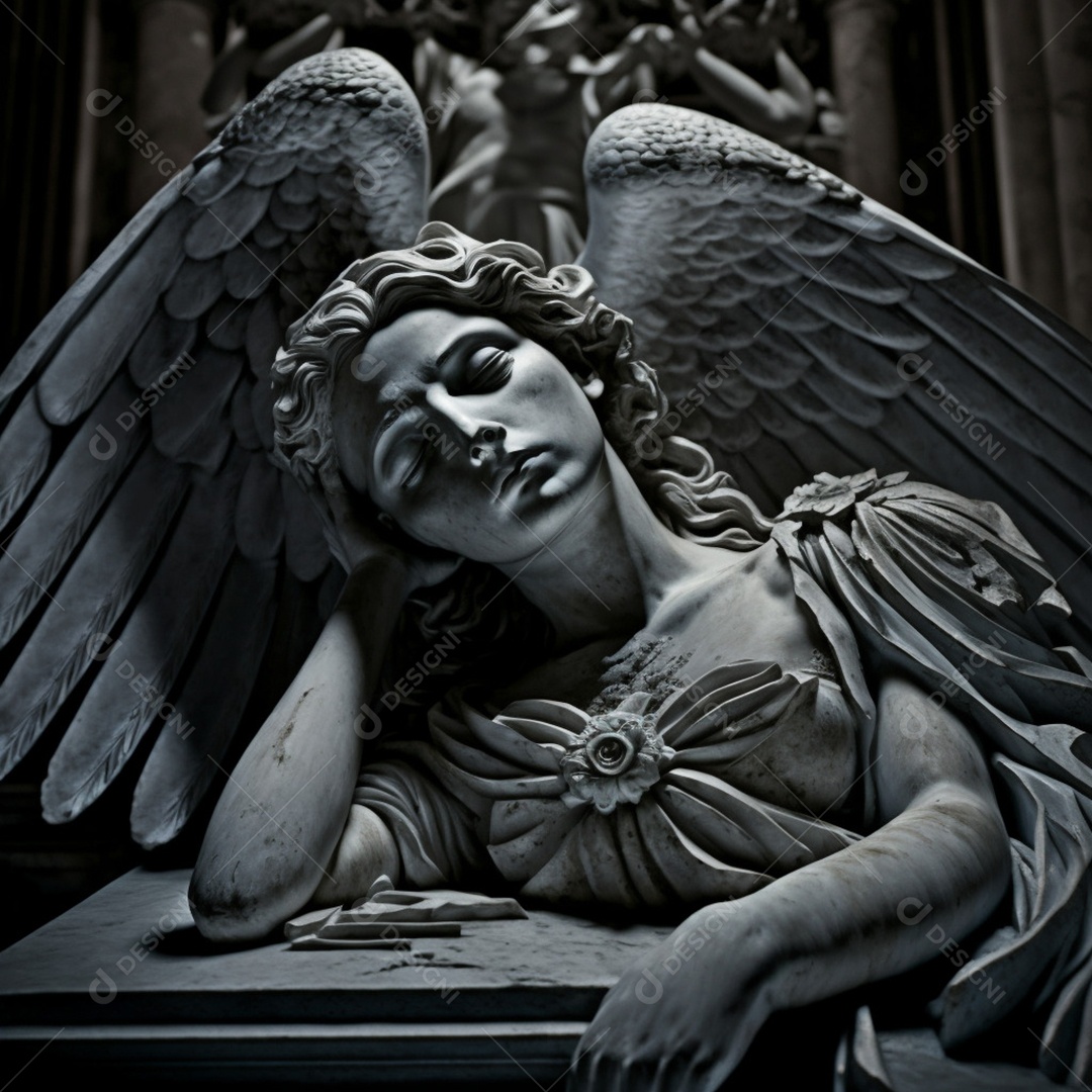 Anjo da toxicidade fumando