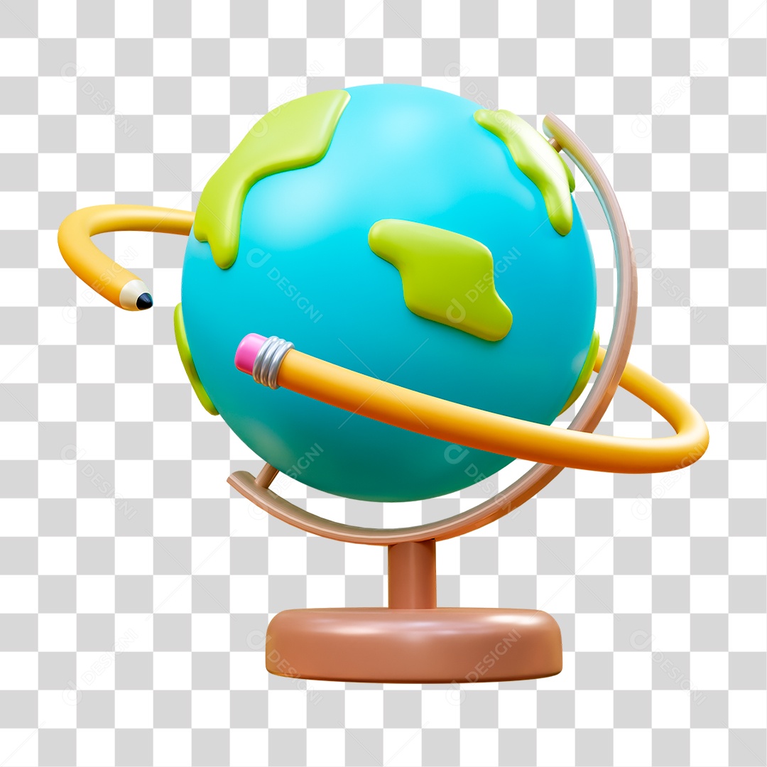 Globo Terrestre PNG Transparente