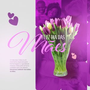 Feliz Dia das Mães 14 de Maio Social Media PSD Editável