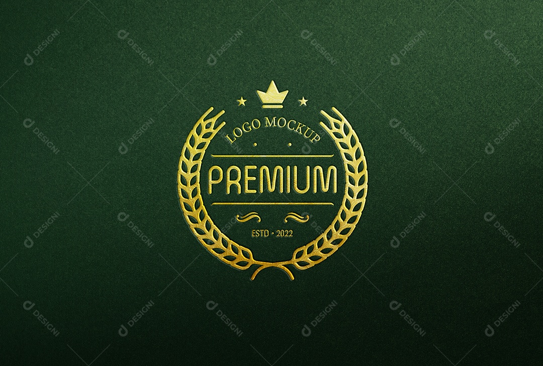 Editable PSD Company Logo Mockup