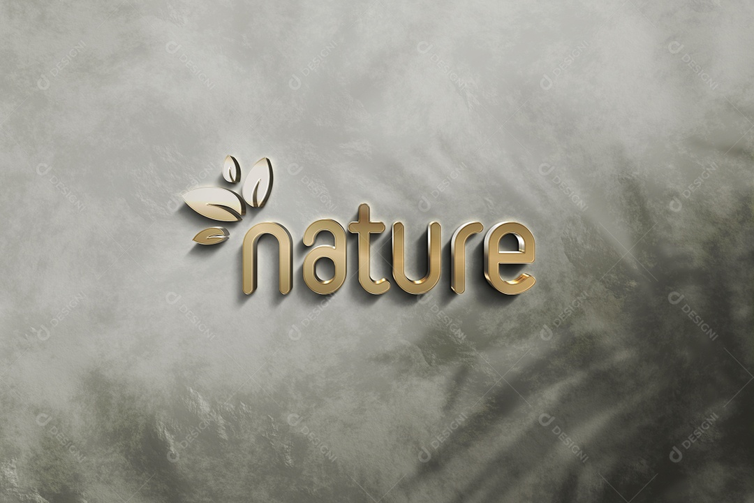 Mockup Logotipo de Empresa PSD Editável