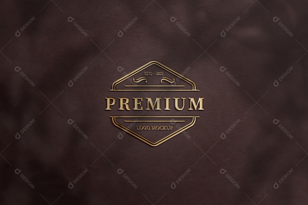 Mockup Logotipo de Empresa PSD Editável