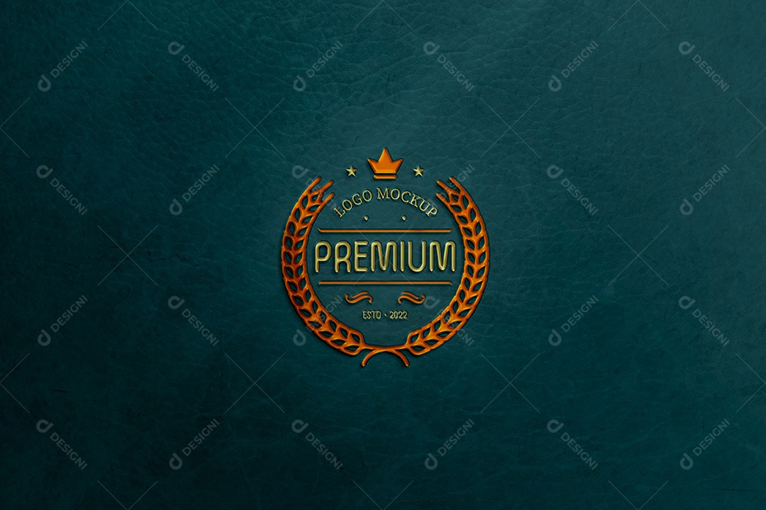 Mockup Logotipo de Empresa PSD Editável