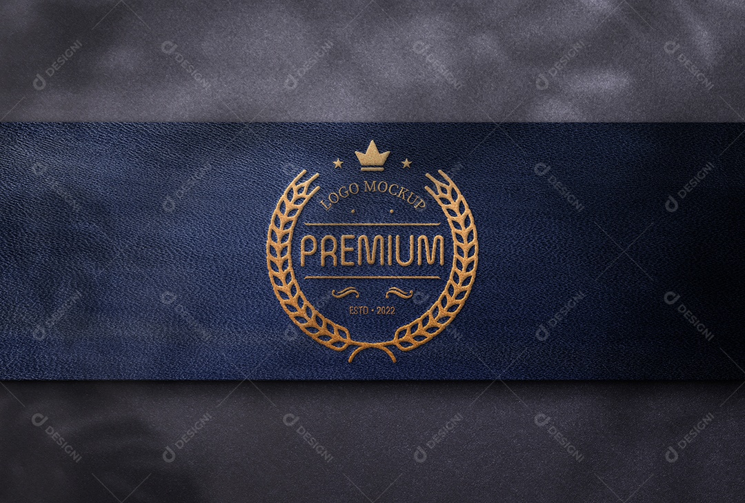 Mockup Logotipo de Empresa PSD Editável