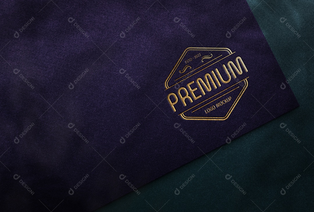 Mockup Logotipo de Empresa PSD Editável