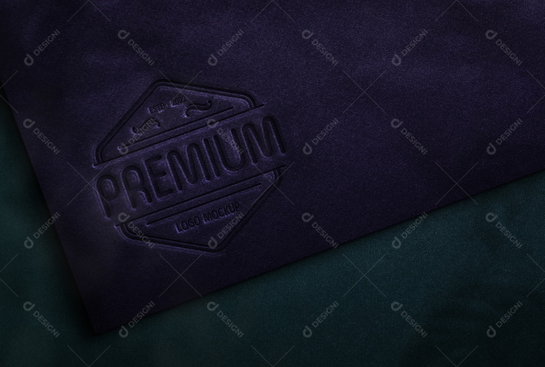 Mockup Logotipo de Empresa PSD Editável