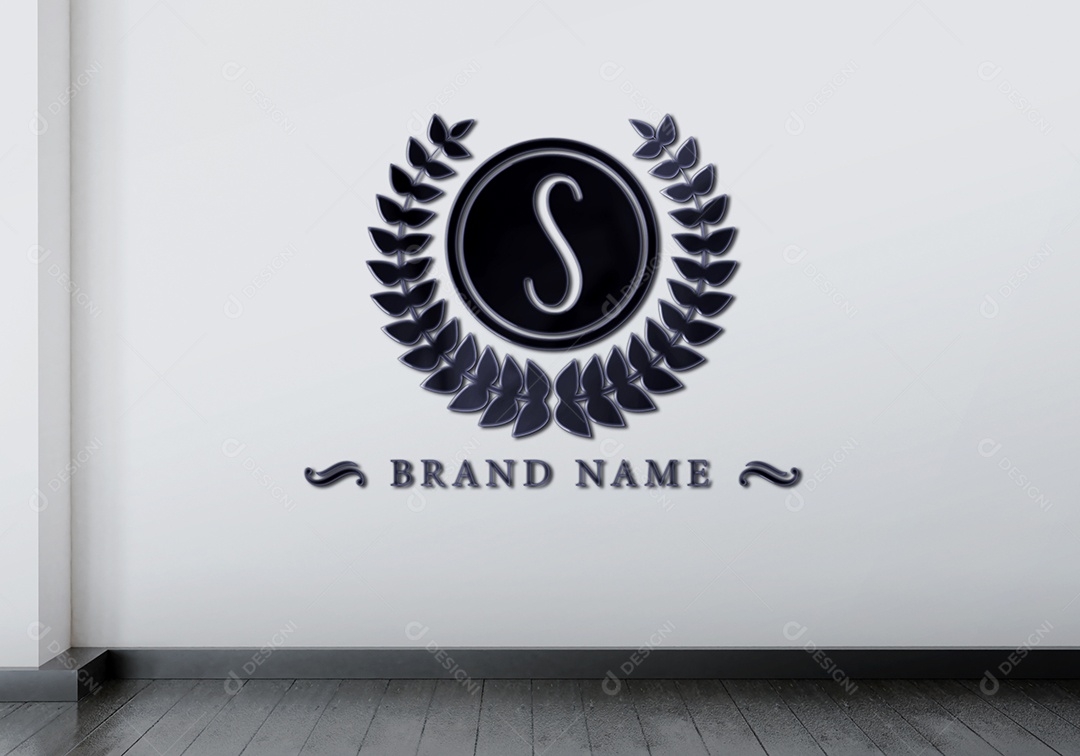 Mockup Logotipo de Empresa PSD Editável