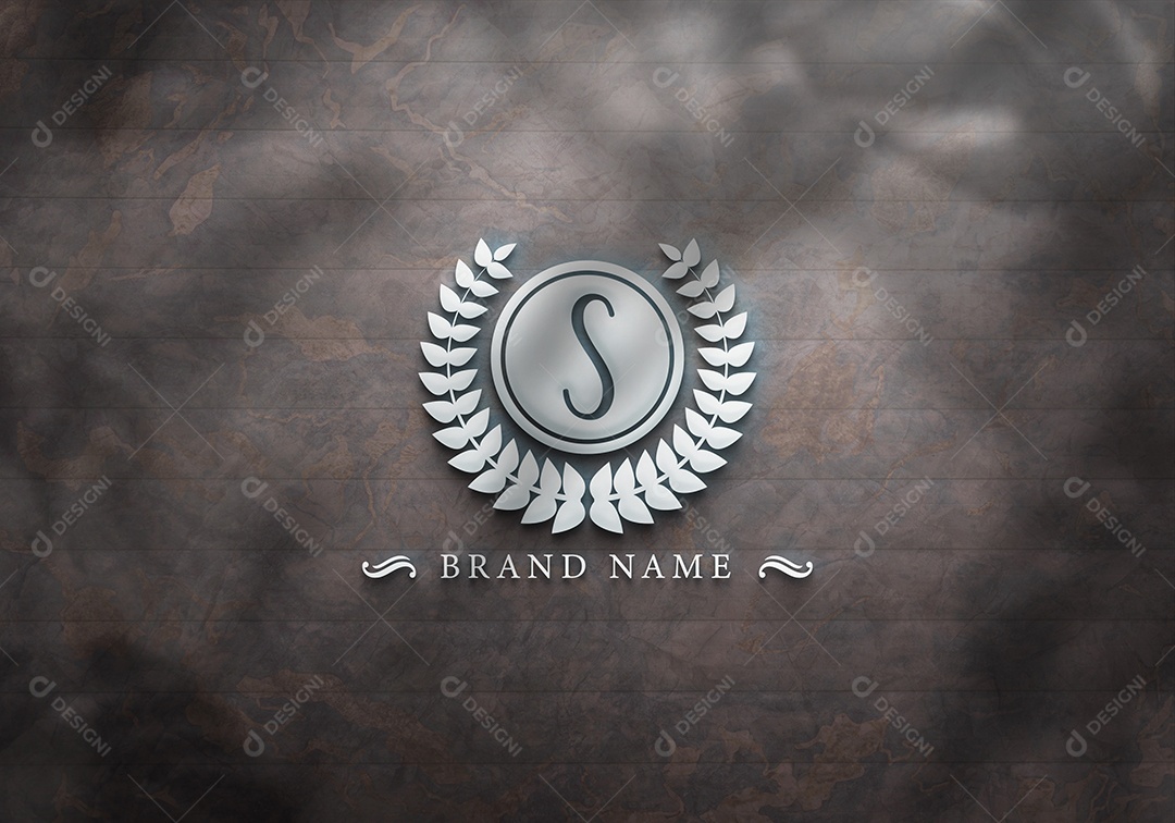 Mockup Logotipo de Empresa PSD Editável