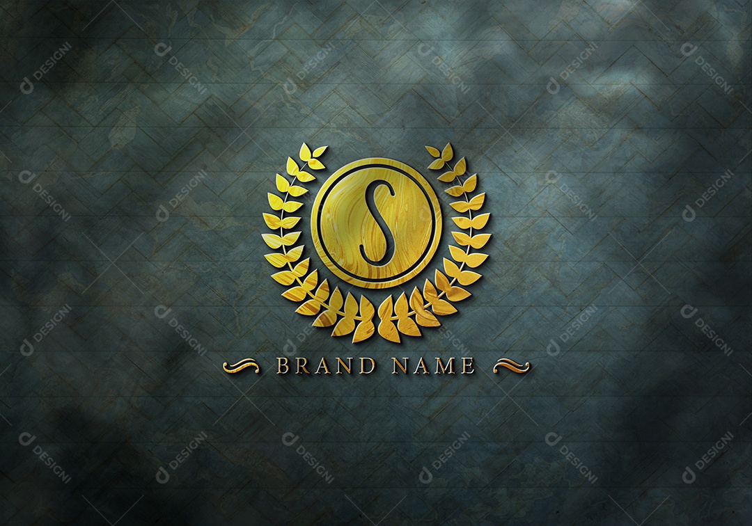 Mockup Logotipo de Empresa PSD Editável