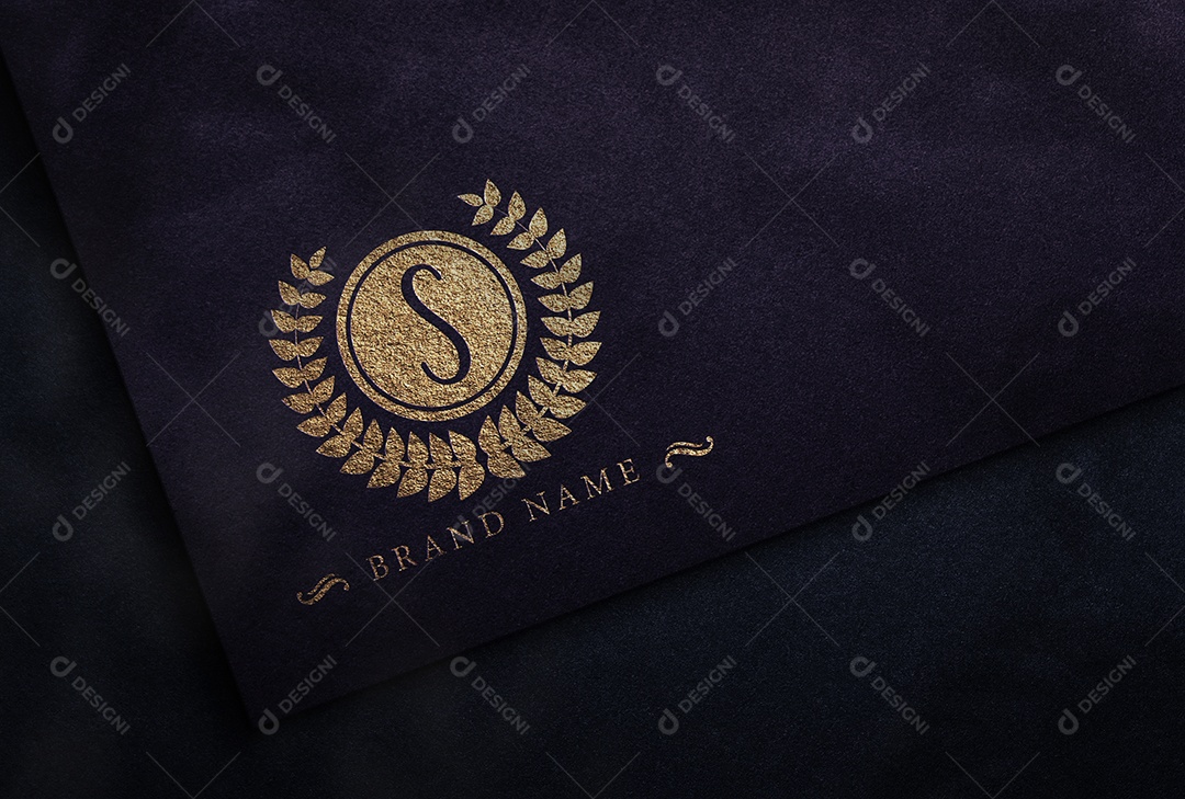 Mockup Logotipo de Empresa PSD Editável