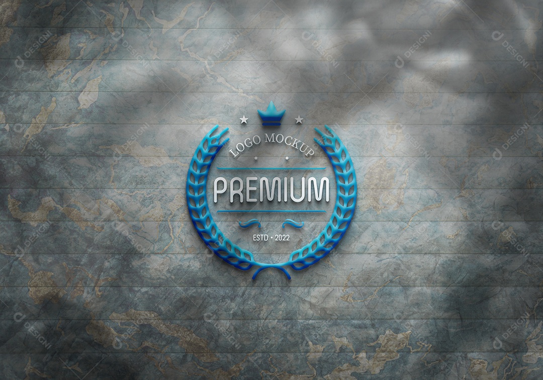 Mockup Logotipo de Empresa PSD Editável