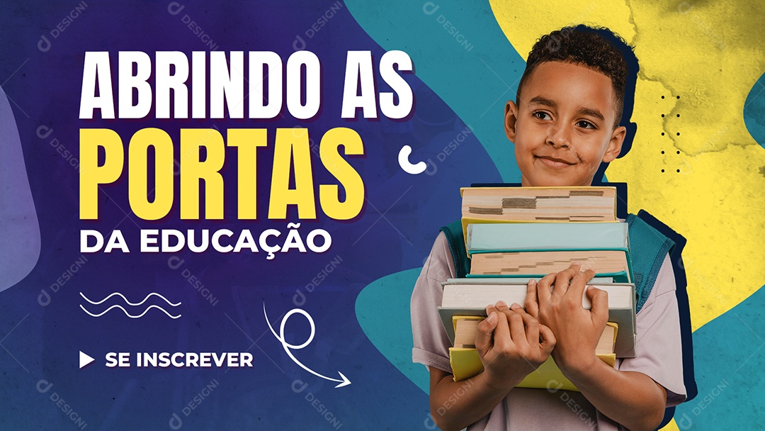 Thumbnail Volta às Aulas PSD Editável