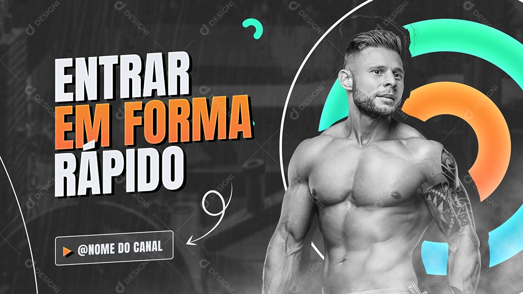 Thumbnail Academia PSD Editável