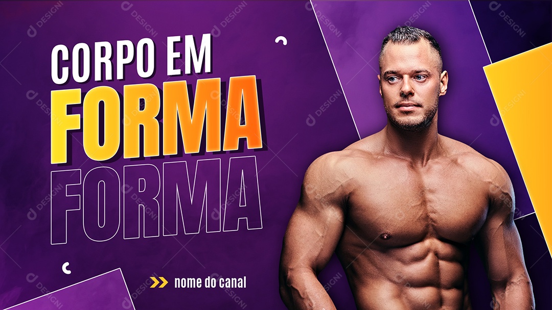 Thumbnail Academia PSD Editável