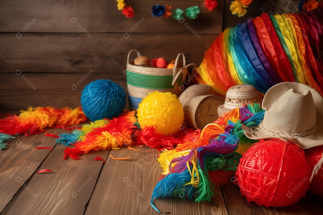 Comemoração de festa junina