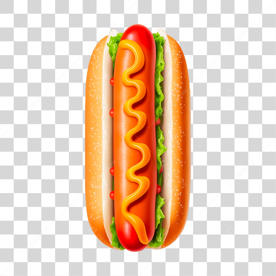 Delicioso cachorro quente PNG Transparente