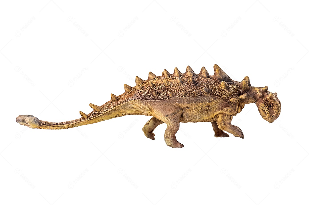 Dinossauro em fundo branco