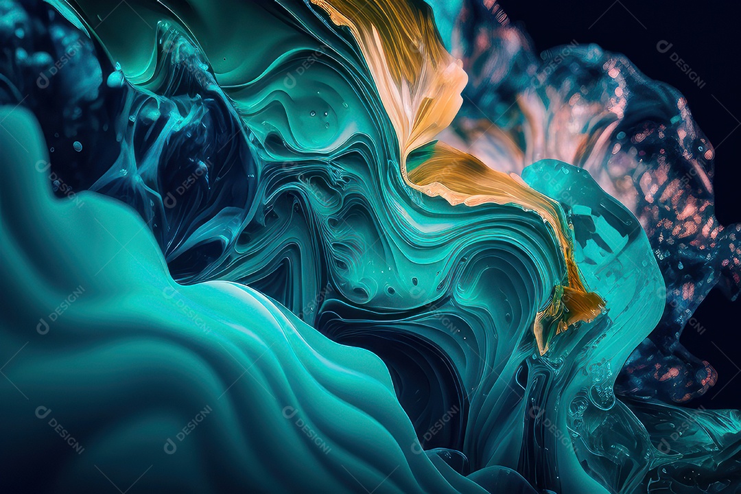 Objeto caindo sobre mar.